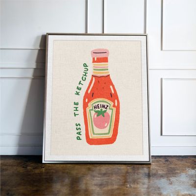 Pass the Ketchup Print Pass the Ketchup Print