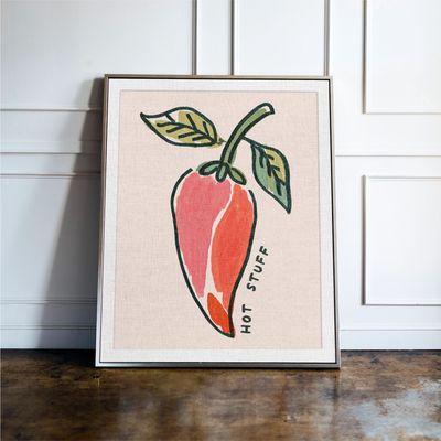 Hot Stuff Chilli Print Hot Stuff Chilli Print