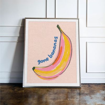 Gone Bananas Print