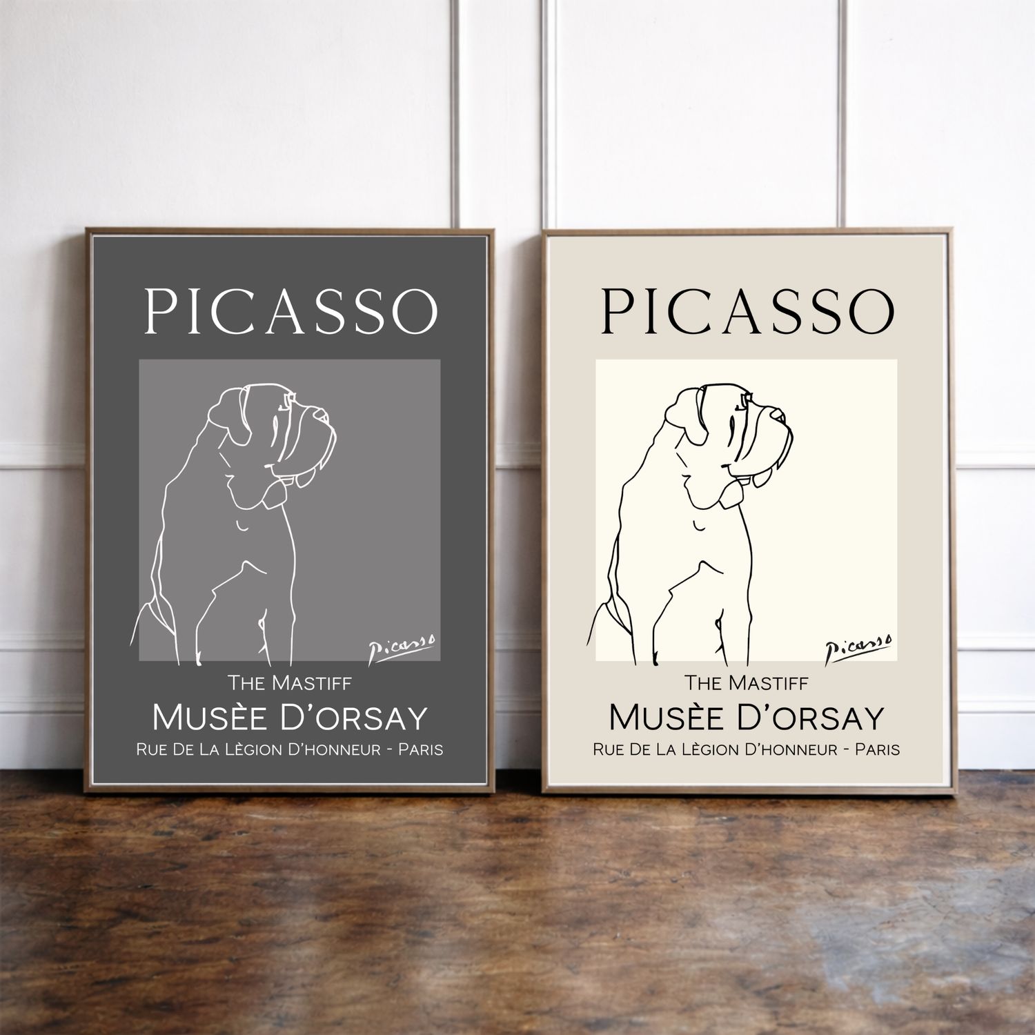 The Mastiff Print - Pablo Picasso Style The Mastiff Print - Pablo Picasso Style
