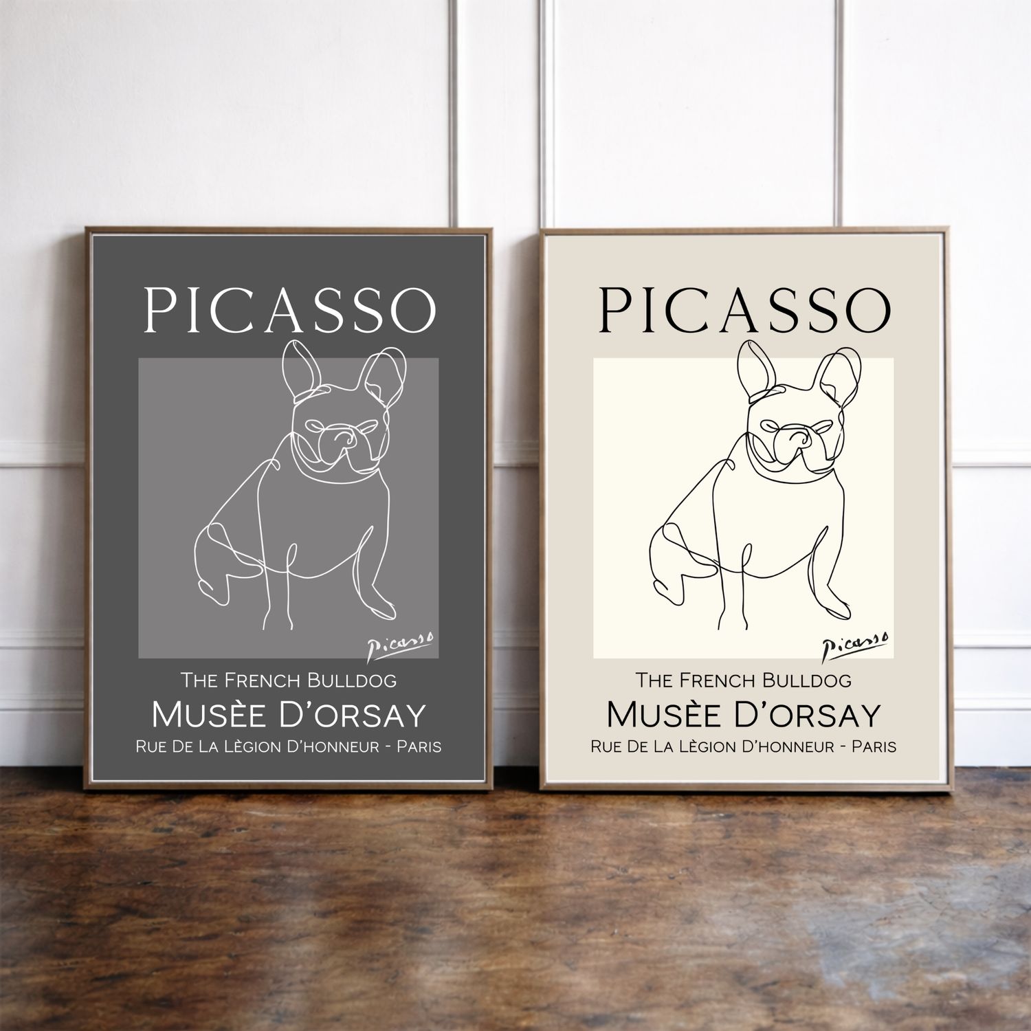 The French Bulldog Print - Pablo Picasso Style The French Bulldog Print - Pablo Picasso Style