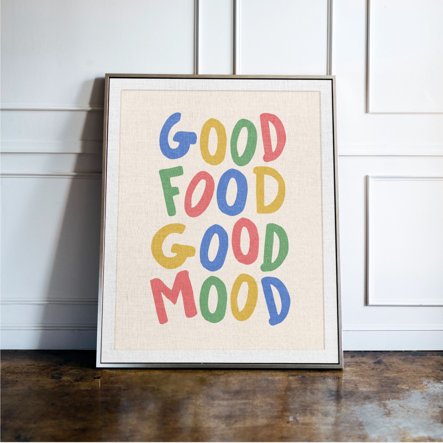 Good Food Good Mood - Kitchen Print Good Food Good Mood - Kitchen Print