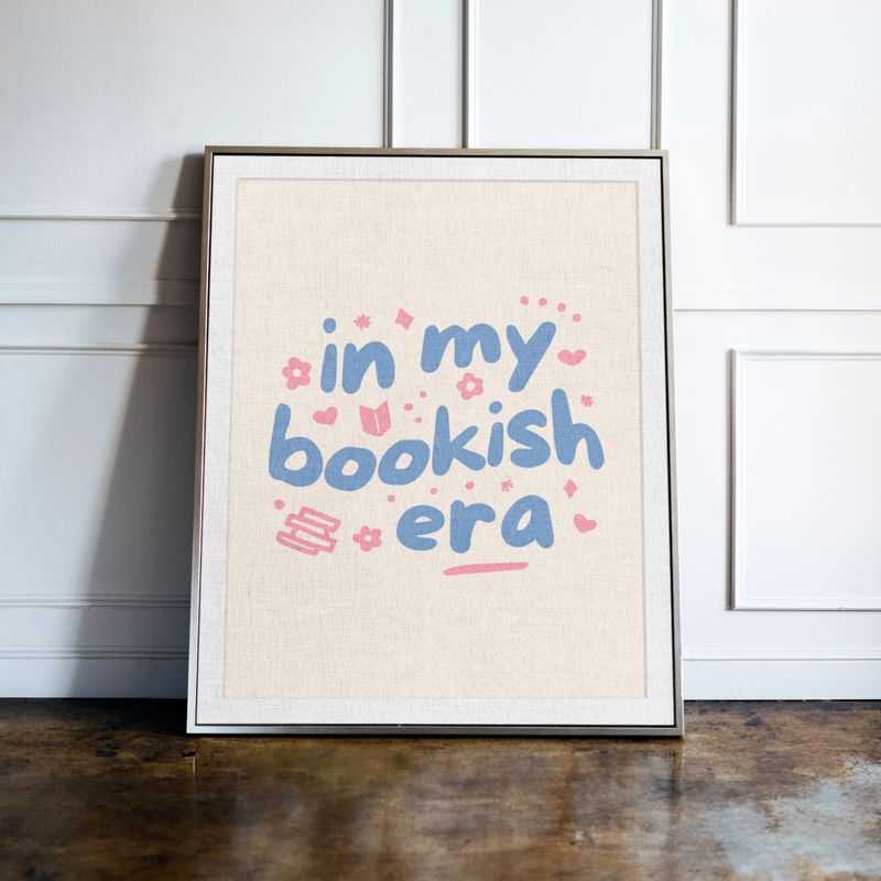 In My Bookish Era Print