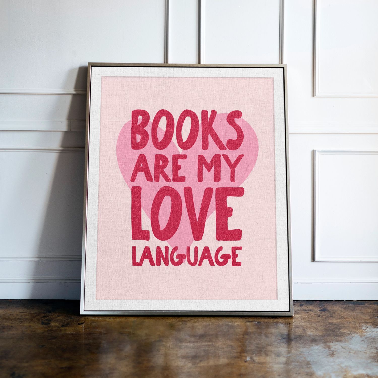 Books Are My Love Language Print Books Are My Love Language Print