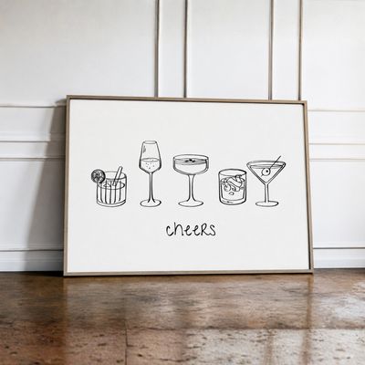 Cheers - Kitchen Print Cheers - Kitchen Print