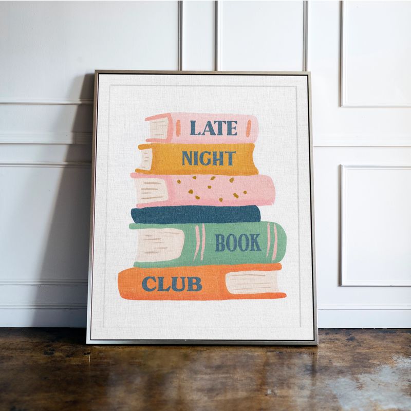 Late Night Book Club Print