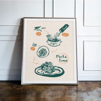 Pasta Time Print