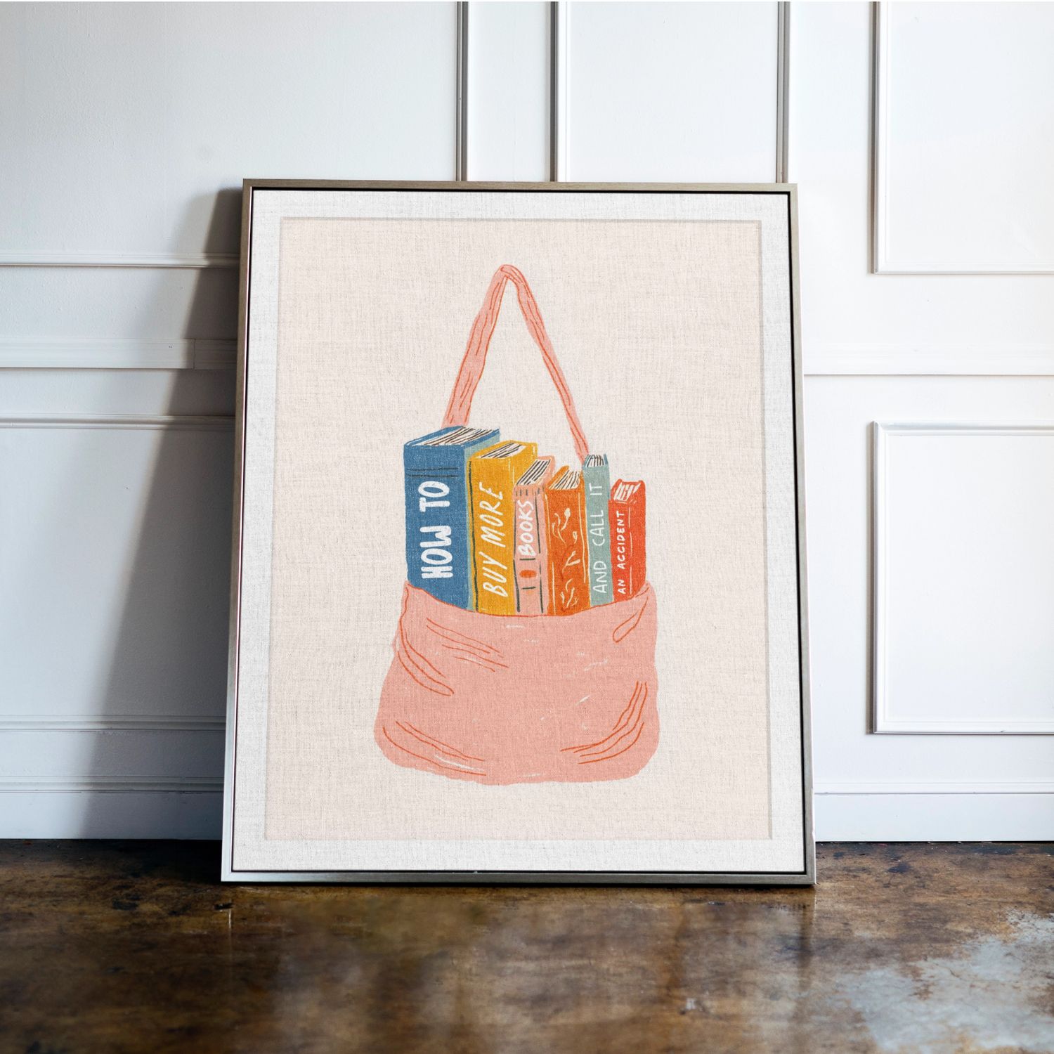How To Buy More Books And Call It An Accident Print