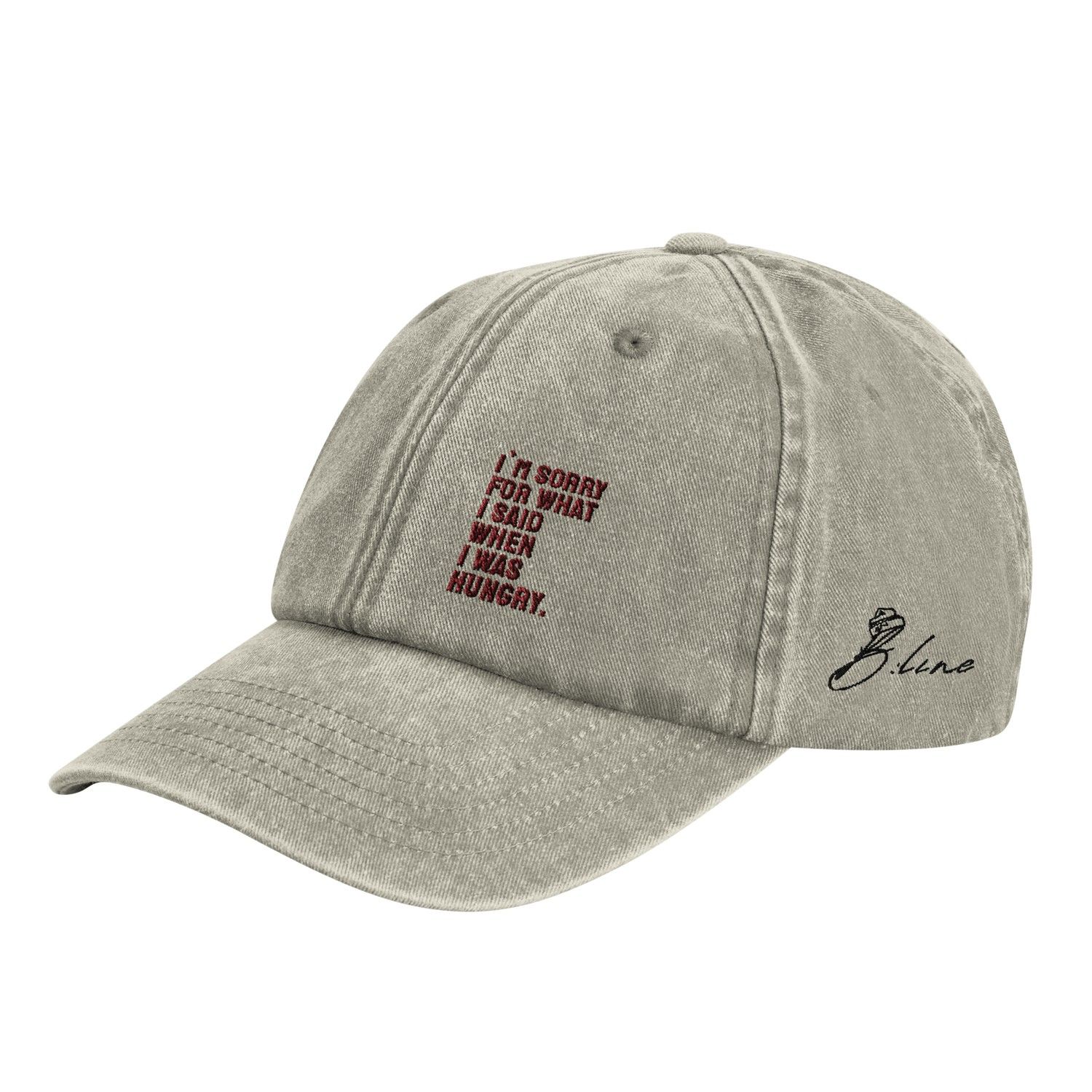 I`m sorry for what i said when i was hungry