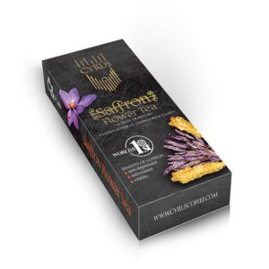 1 x Saffron Flower Tea Gift Box