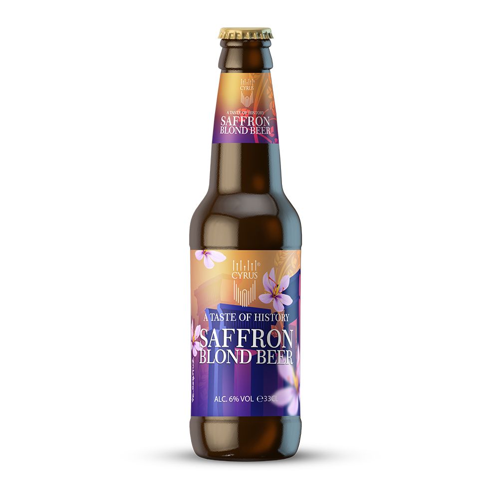 Cyrus Saffron Blond Beer - 6% alc - 33cl bottle (6)