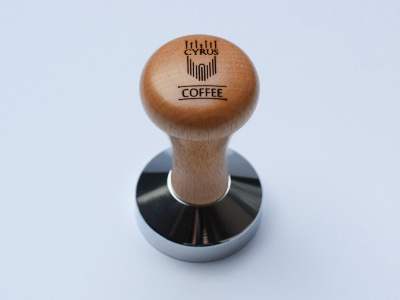 CyrusCoffee - Tamper - beach - 53mm