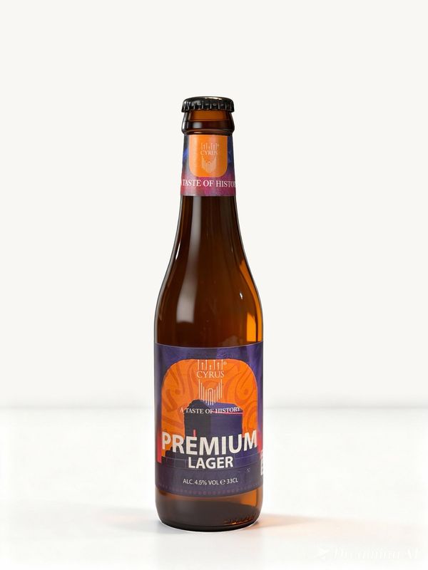Cyrus Premium Lager - 4,5% alc  - bottle 33cl (6)