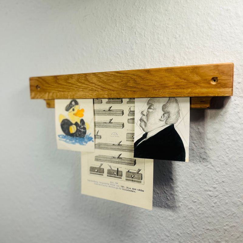 Klemmleiste aus Eiche