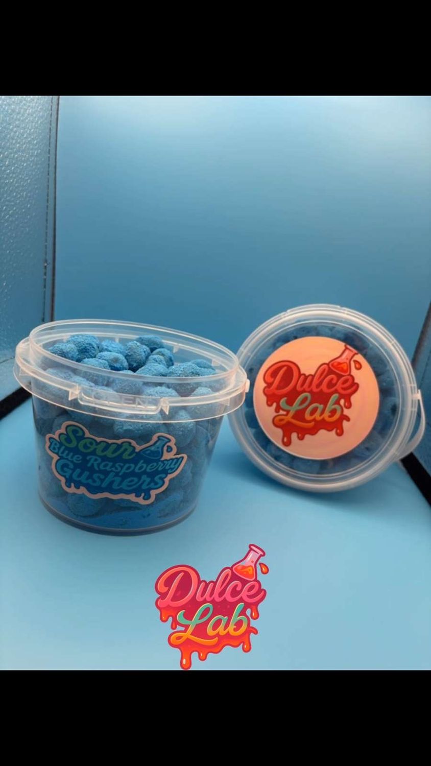 Blue Raspberry Sour Gushers 1lb (16oz)