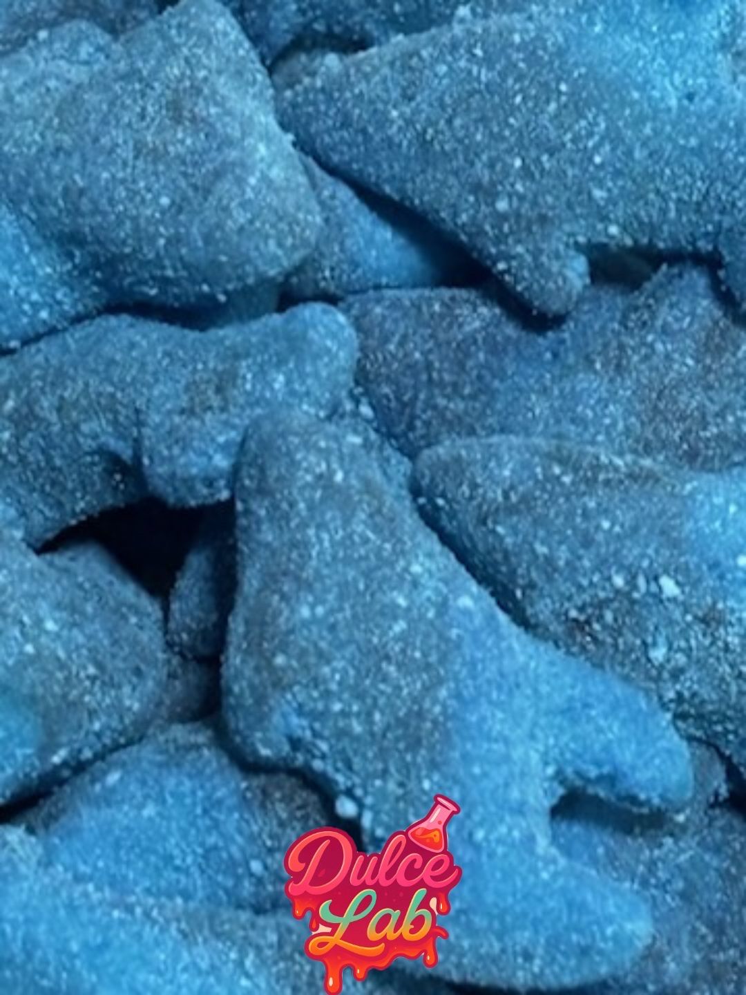 Sour Blue Raspberry Sharks 1lb (16oz)