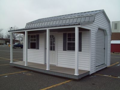 Side Lofted Barn Cabin
