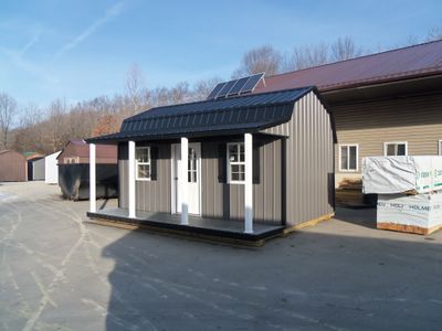 Side Lofted Barn Cabin