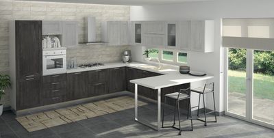 Cucina "Quadra" Composizione 3