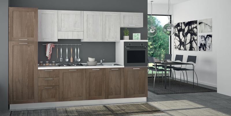 Cucina "Quadra" Composizione 6