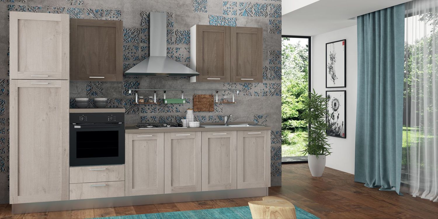 Cucina "Quadra" composizione 4