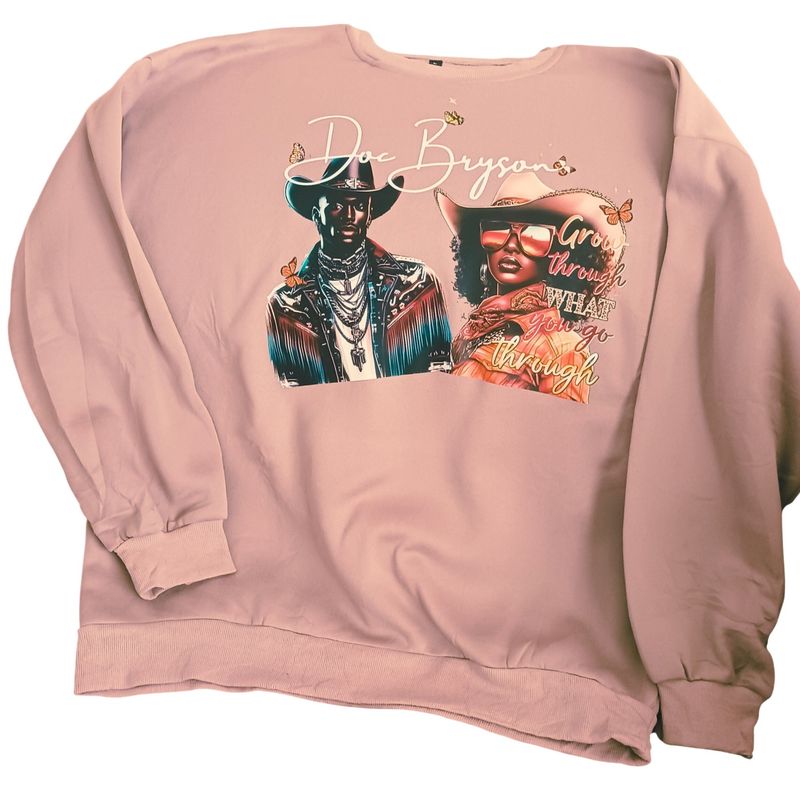 Ethnic Graphic Sweatshirt for Women- GROW THROUGH