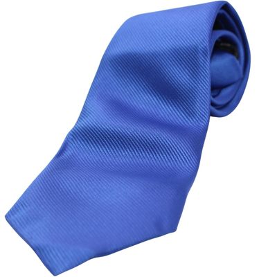 Royal Blue Adjustable Zipper Necktie