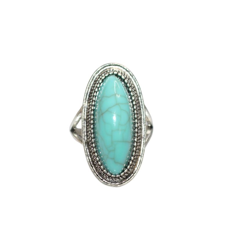 Bohemian Style Turquoise Ring