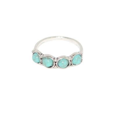 Bohemian Style Petite Turquoise Ring