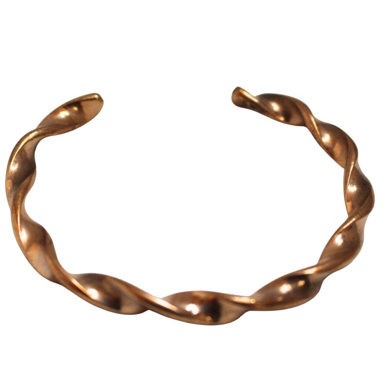 Twisted Copper Adjustable Bracelet