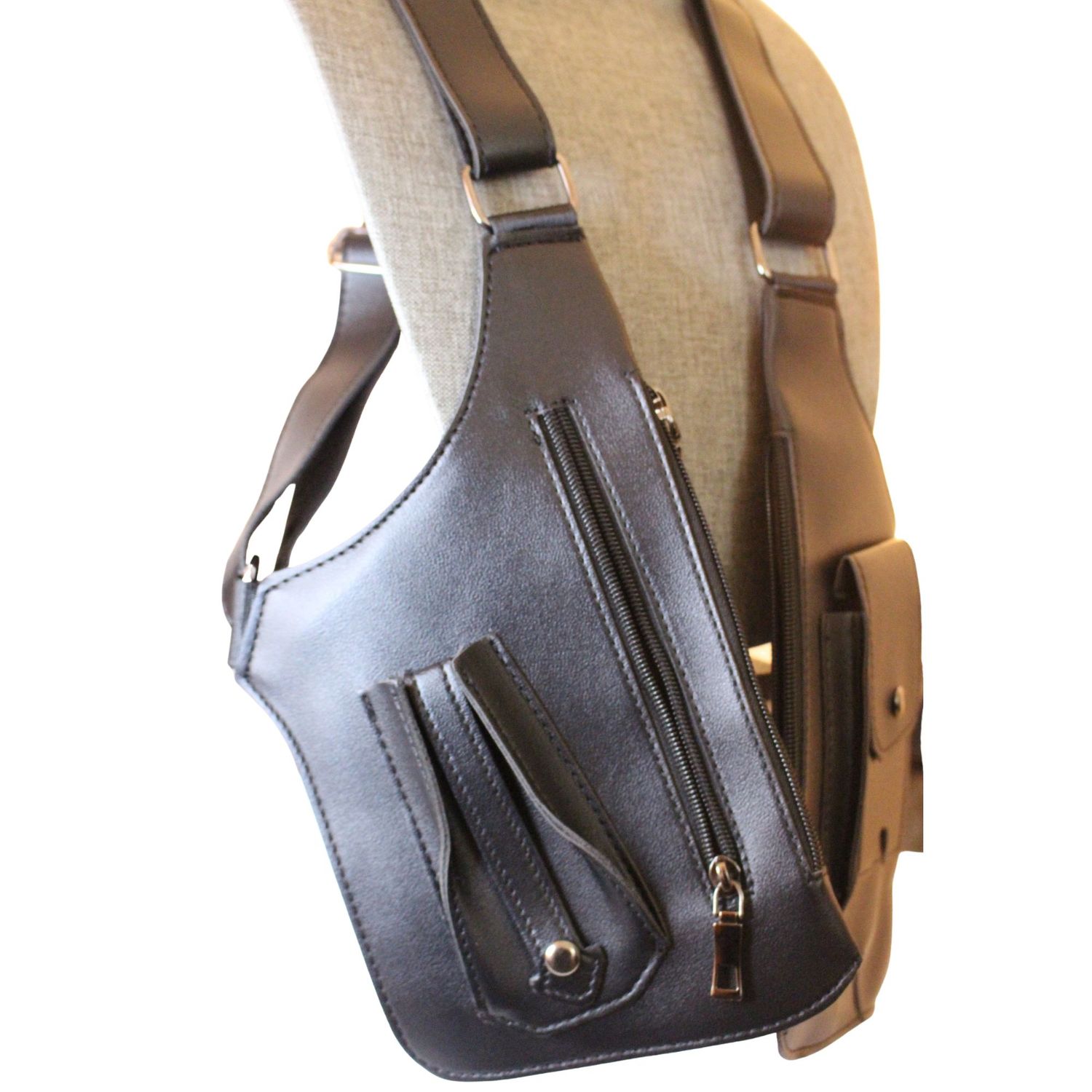 Dual Holster Shoulder Bag