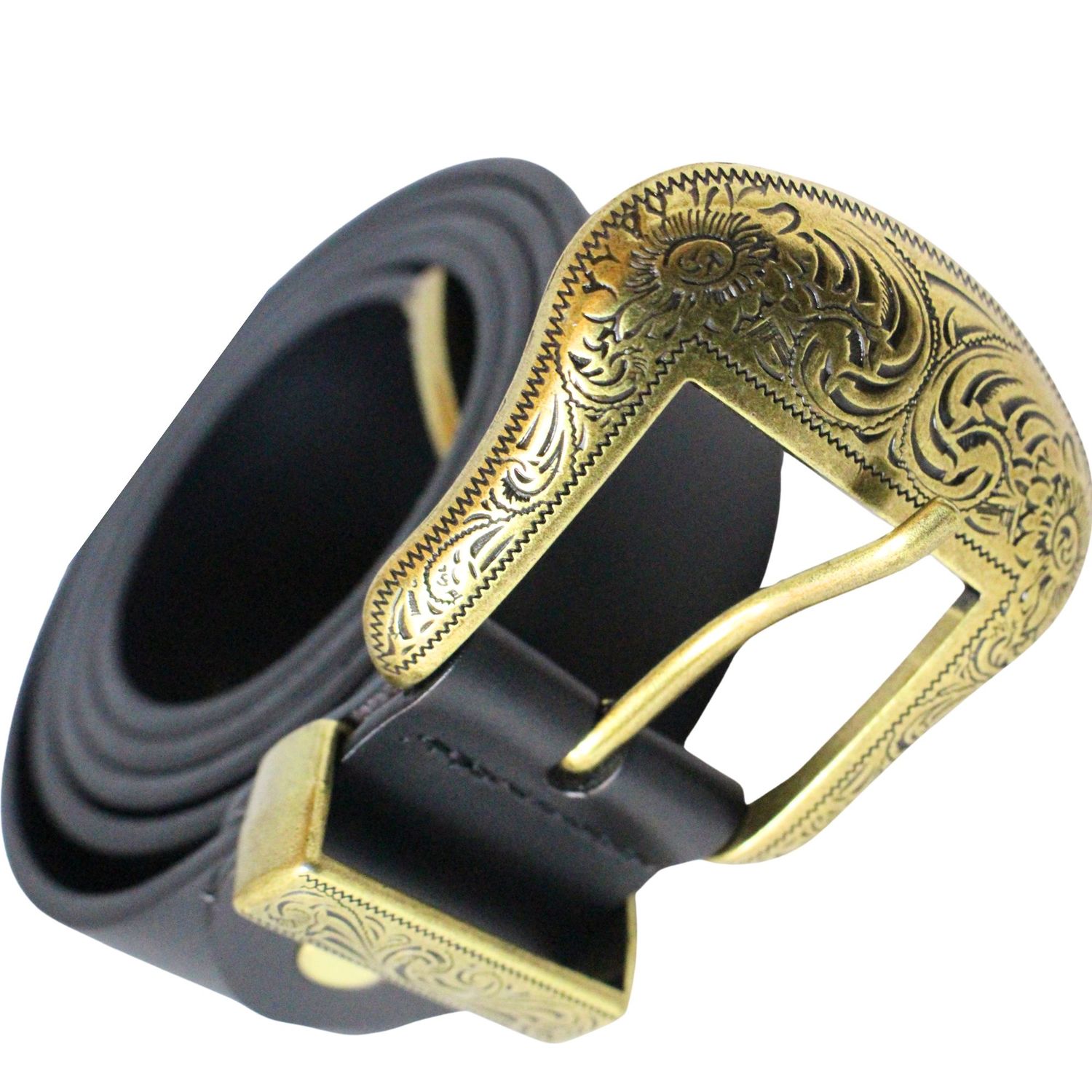 Western Style Leather Belt