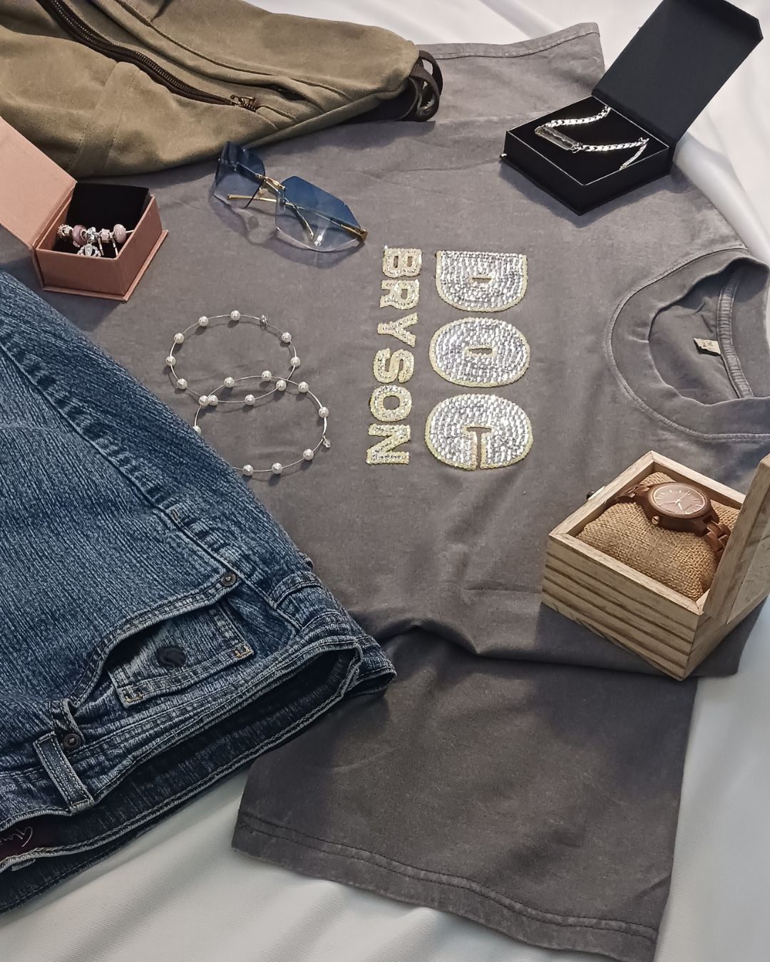 DOC BRYSON Custom Bling Graphic T-shirt