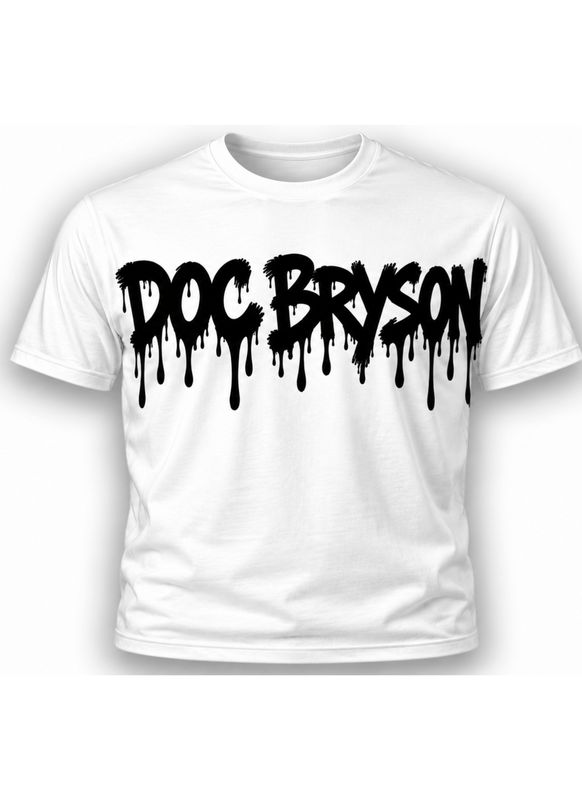 Drip Graphic Tee w/ Black Letters