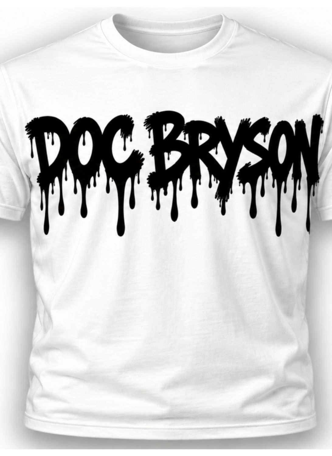 Drip Graphic Tee w/ Black Letters