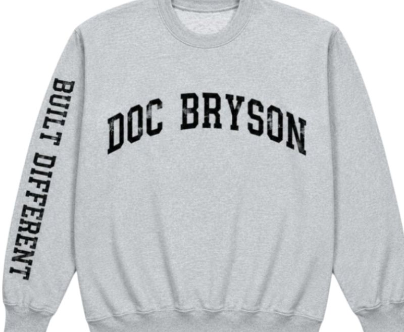 Fleece Crewneck Sweatshirt- Grey