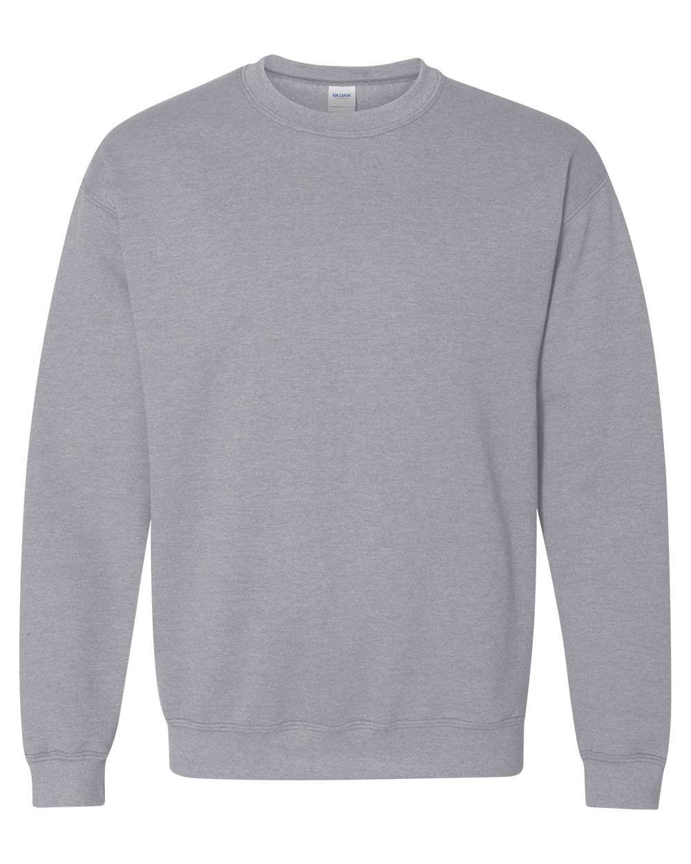 Gym Crewneck Sweatshirt - SHCA, Color: Oxford Gray