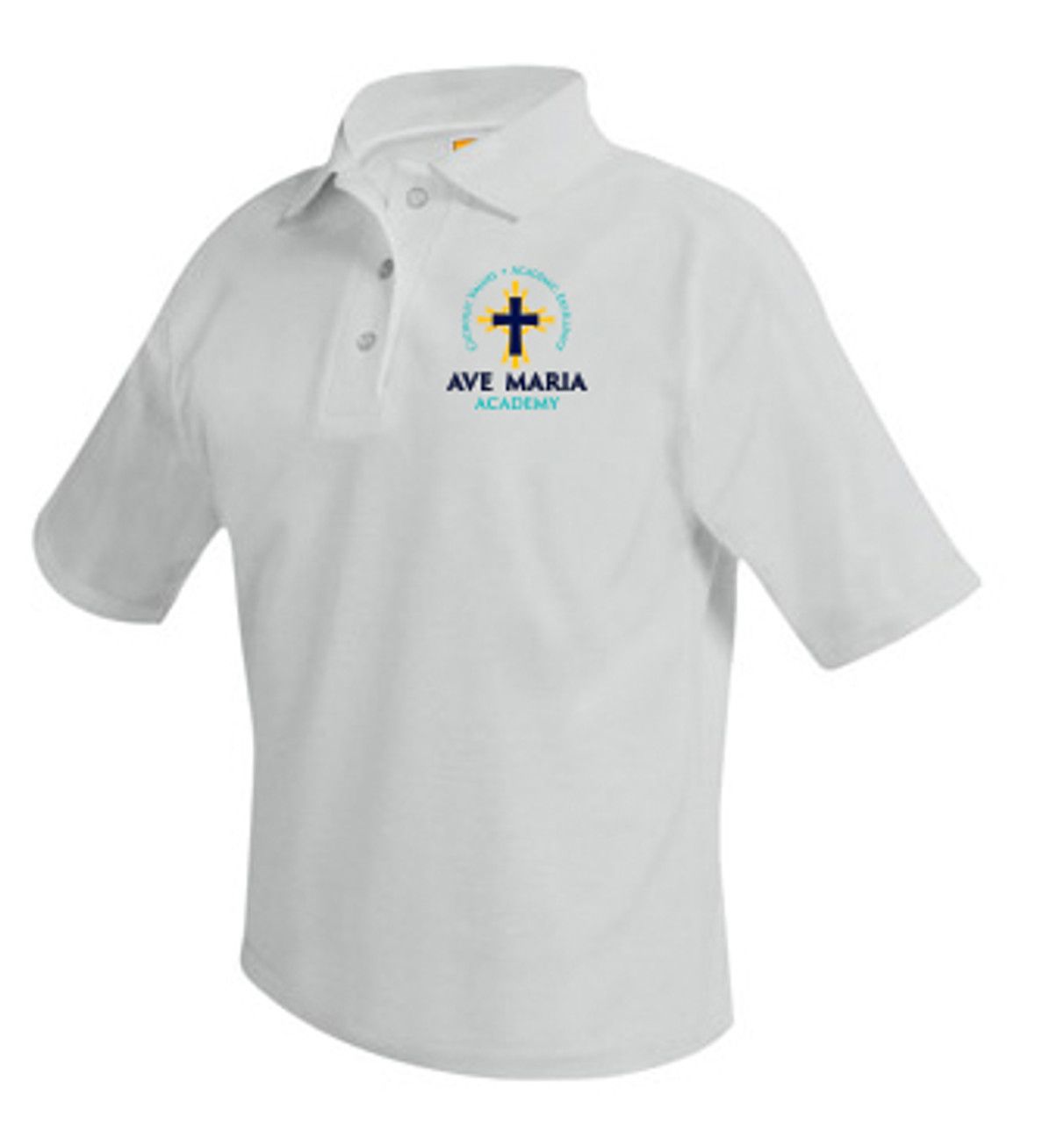 Short Sleeve Pique Polo- AMA