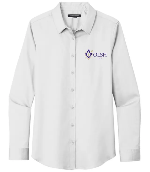 Womens Long Sleeve Blouses - OLSH