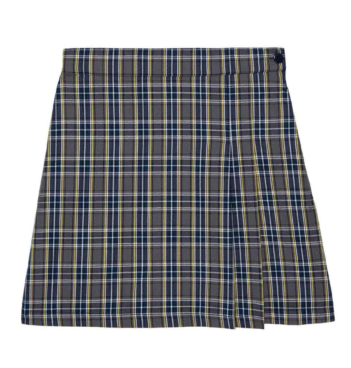 Plaid Single Pleat Skort (42)