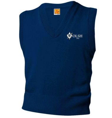 V-Neck Pullover Sweater Vest - OLSH