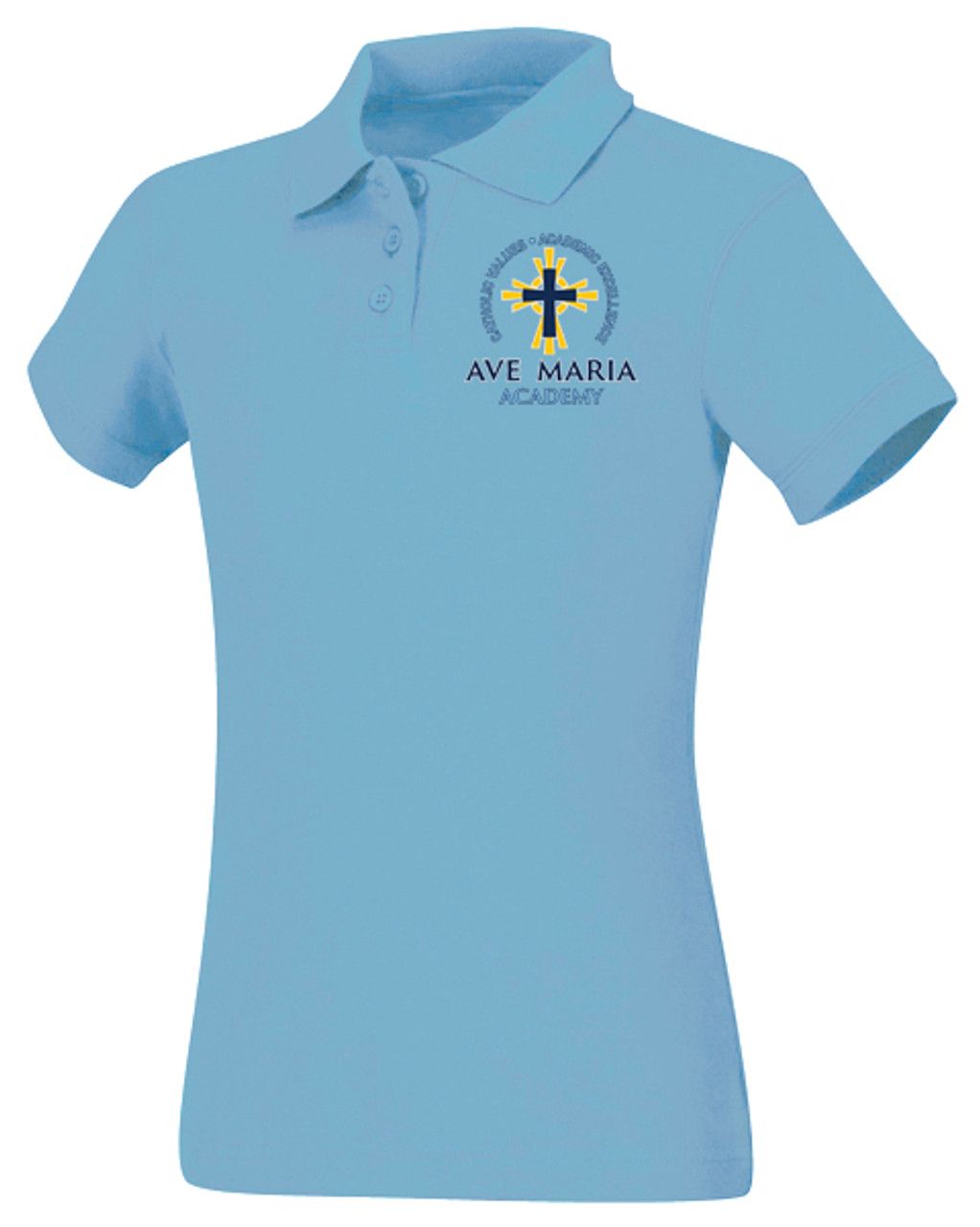 Girls Polo Short Sleeve-AMA