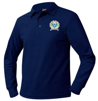Long Sleeve Pique Polo - PCS