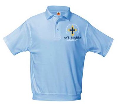 Short Sleeve Banded Bottom Polo- AMA