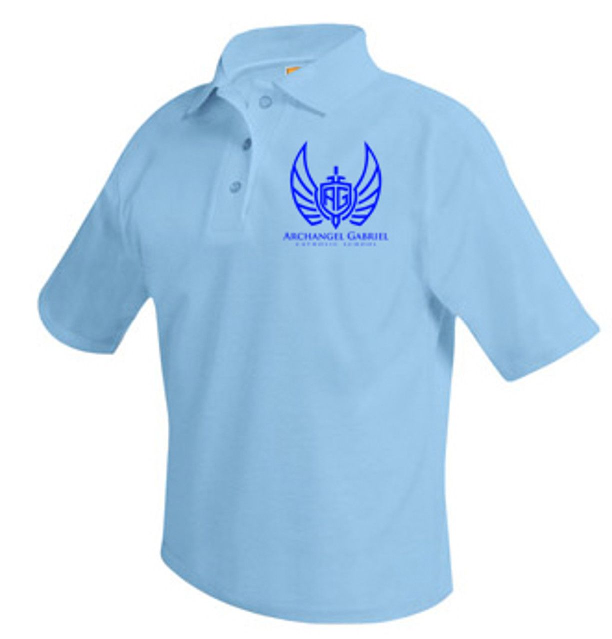 Short Sleeve Pique Polo-AGS