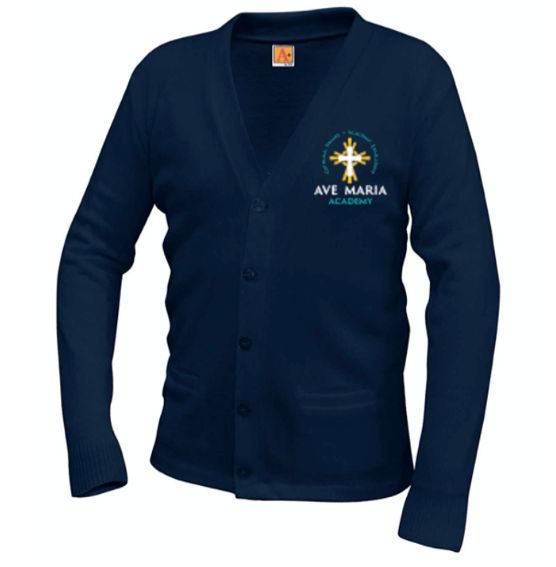 Classic V-Neck Cardigan - AMA