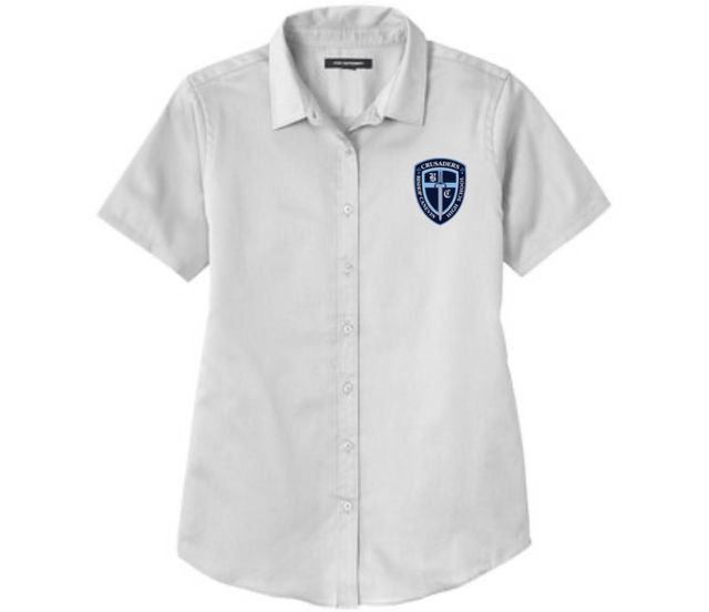 Womens Short Sleeve Blouses - BCHS