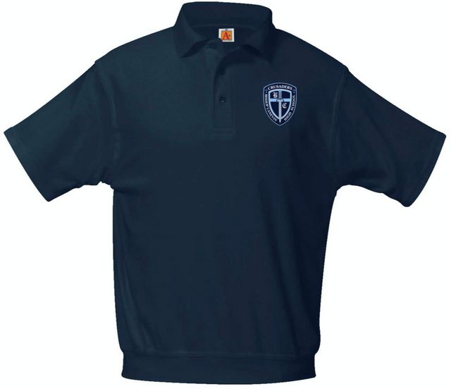 Short Sleeve Banded Bottom Polo - BCHS