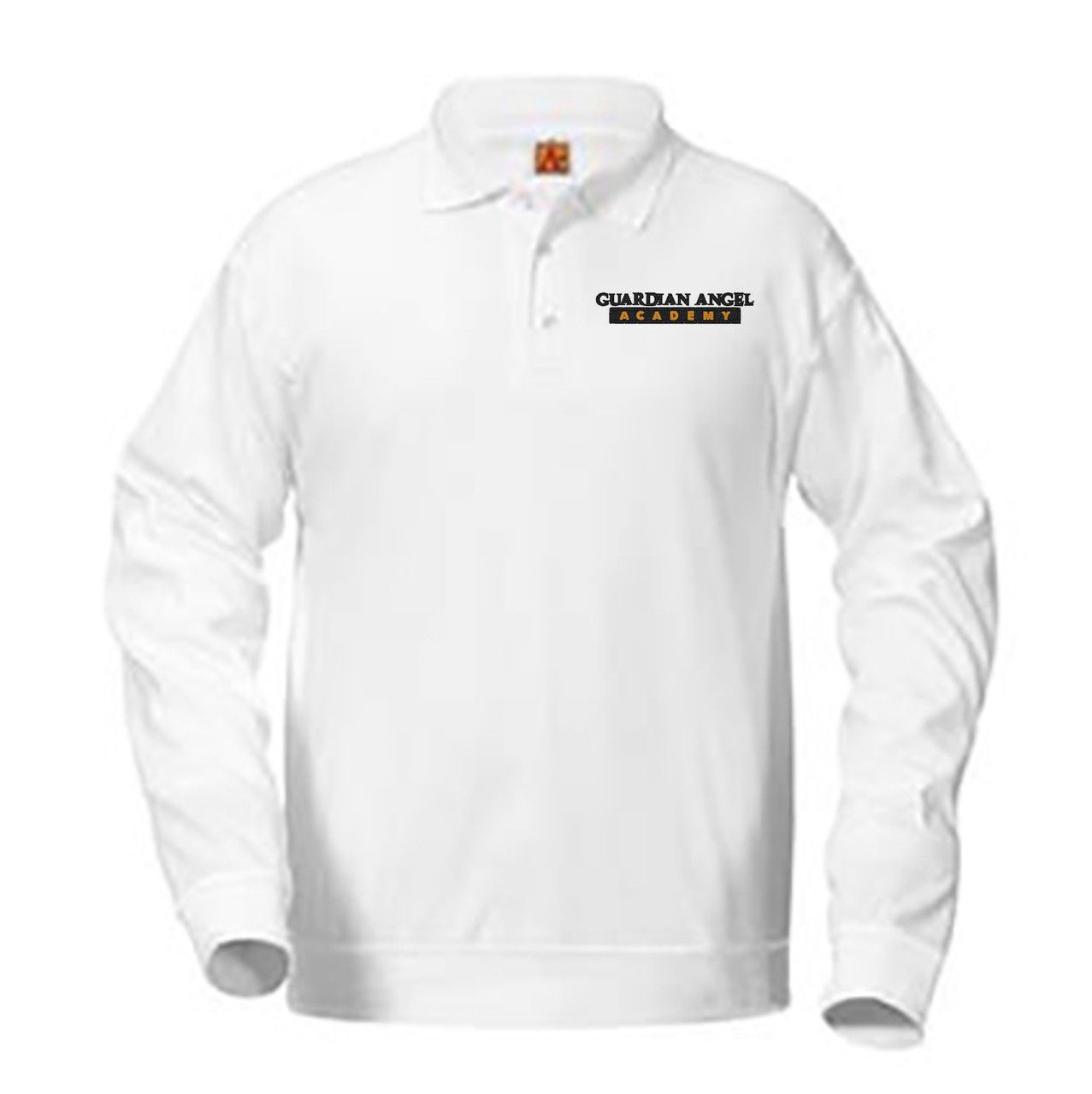 Long Sleeve Banded Bottom Polo - GA