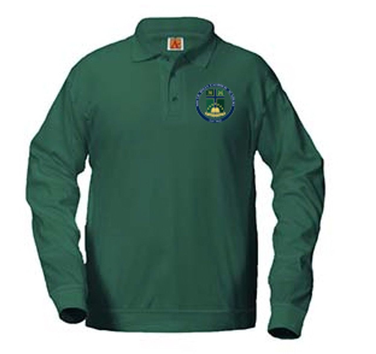 Long Sleeve Banded Bottom Polo